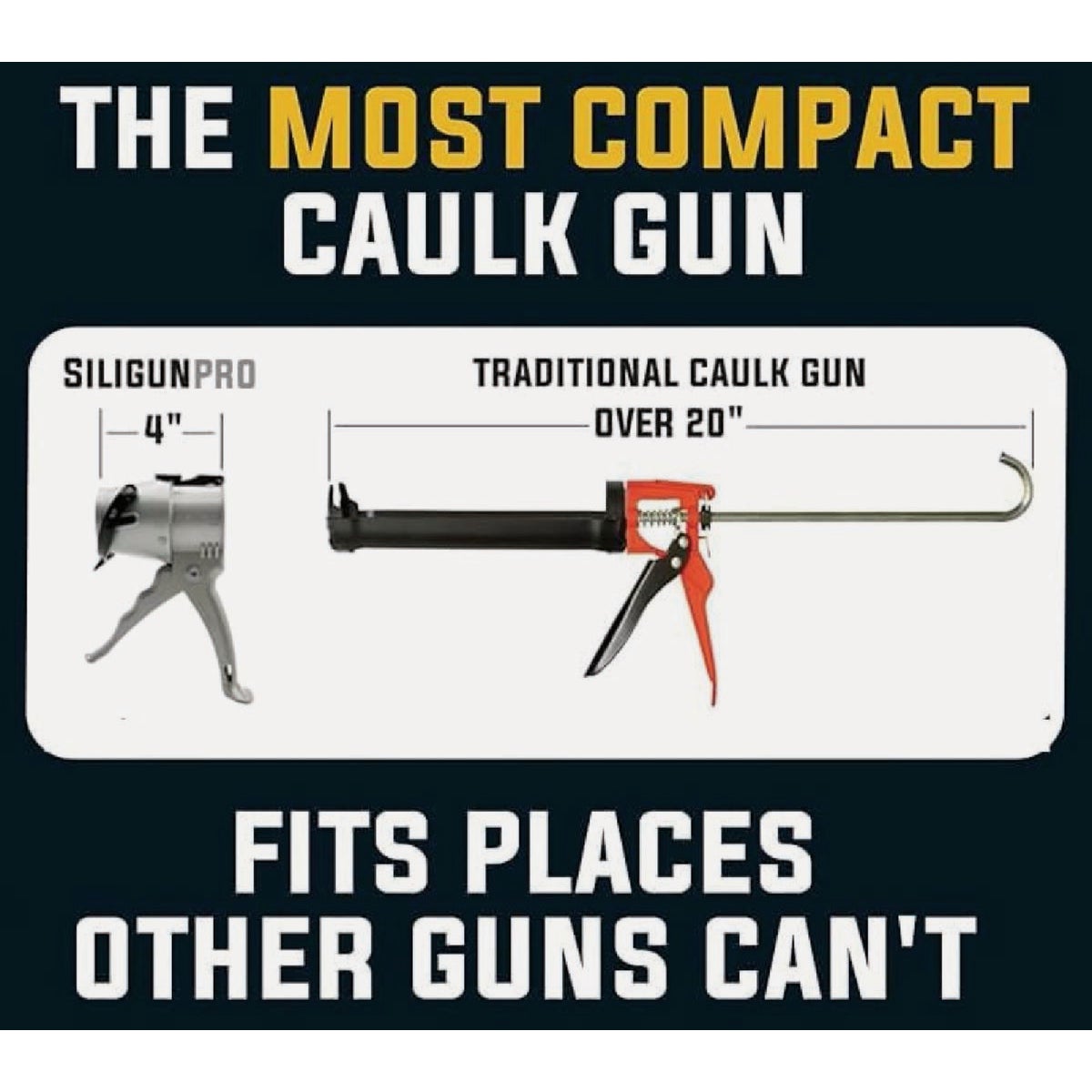 Siligun Pro 24:1 Compact Caulking Gun Image 2