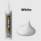 Titebond Pro Grade Plus 10.1 Oz. White Silicone Caulk Image 1