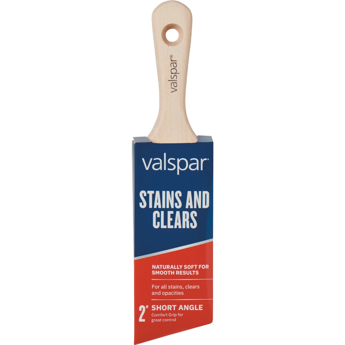 Valspar All Stains 2 in Short Angle - Wood Handle Image 1