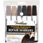 Varathane Furniture, Wood Floor and Laminate Repair Markers (6-Count) Image 1