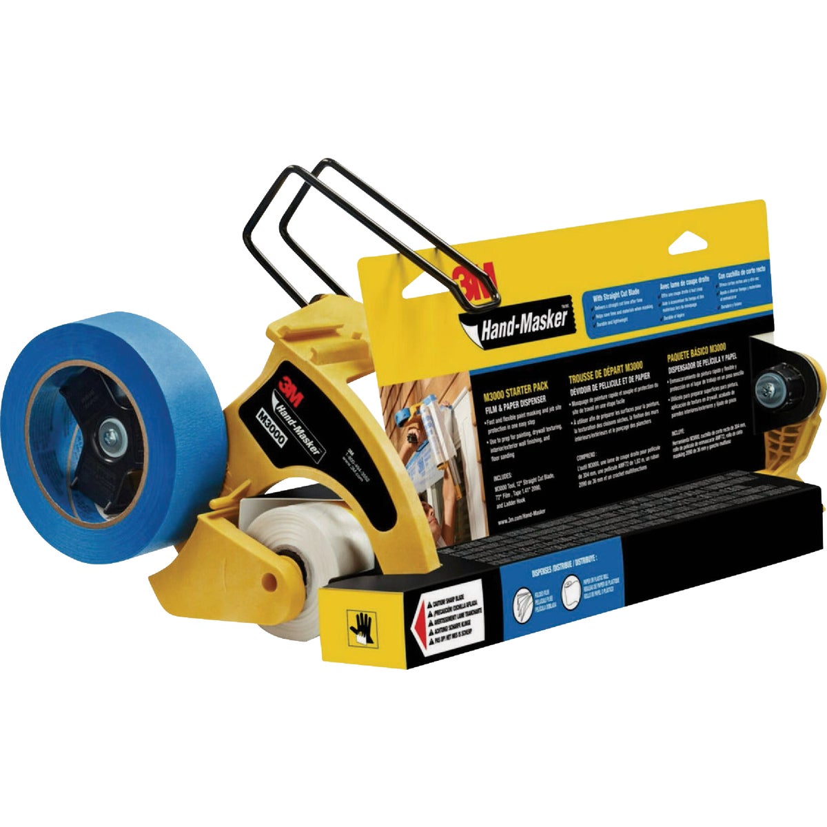 3M Hand-Masker Pre-Assembled Masking Film Kit Image 6
