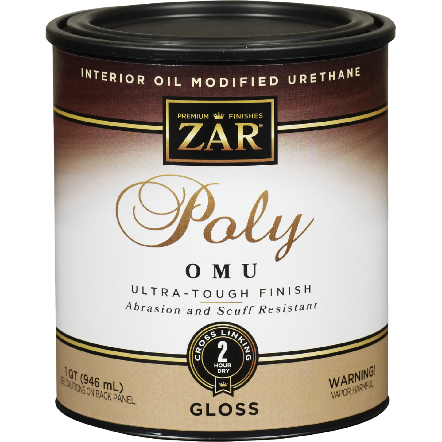 ZAR Gloss Ultra Max Interior Polyurethane, 1 Qt. Image 1