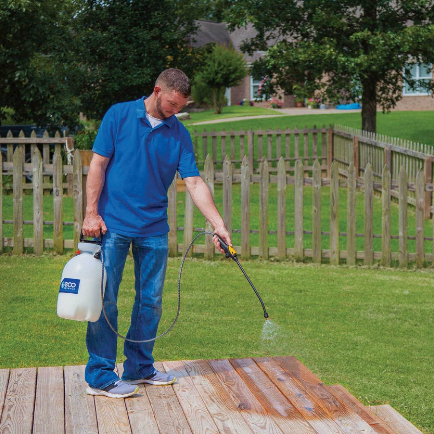 Eco Advance Exterior Wood Water Repellent Sealer, 5 Gal., Clear Image 2