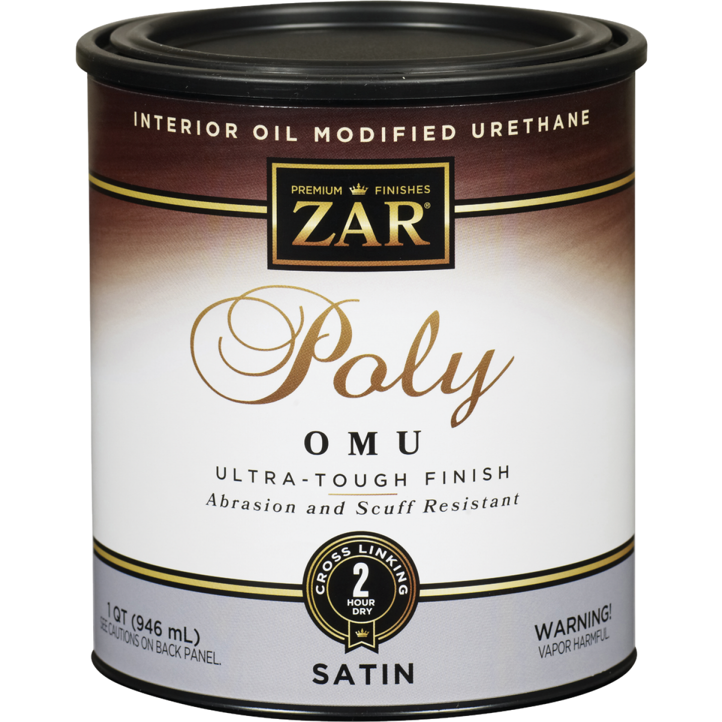 ZAR Satin Ultra Max Interior Polyurethane, 1 Qt. Image 1