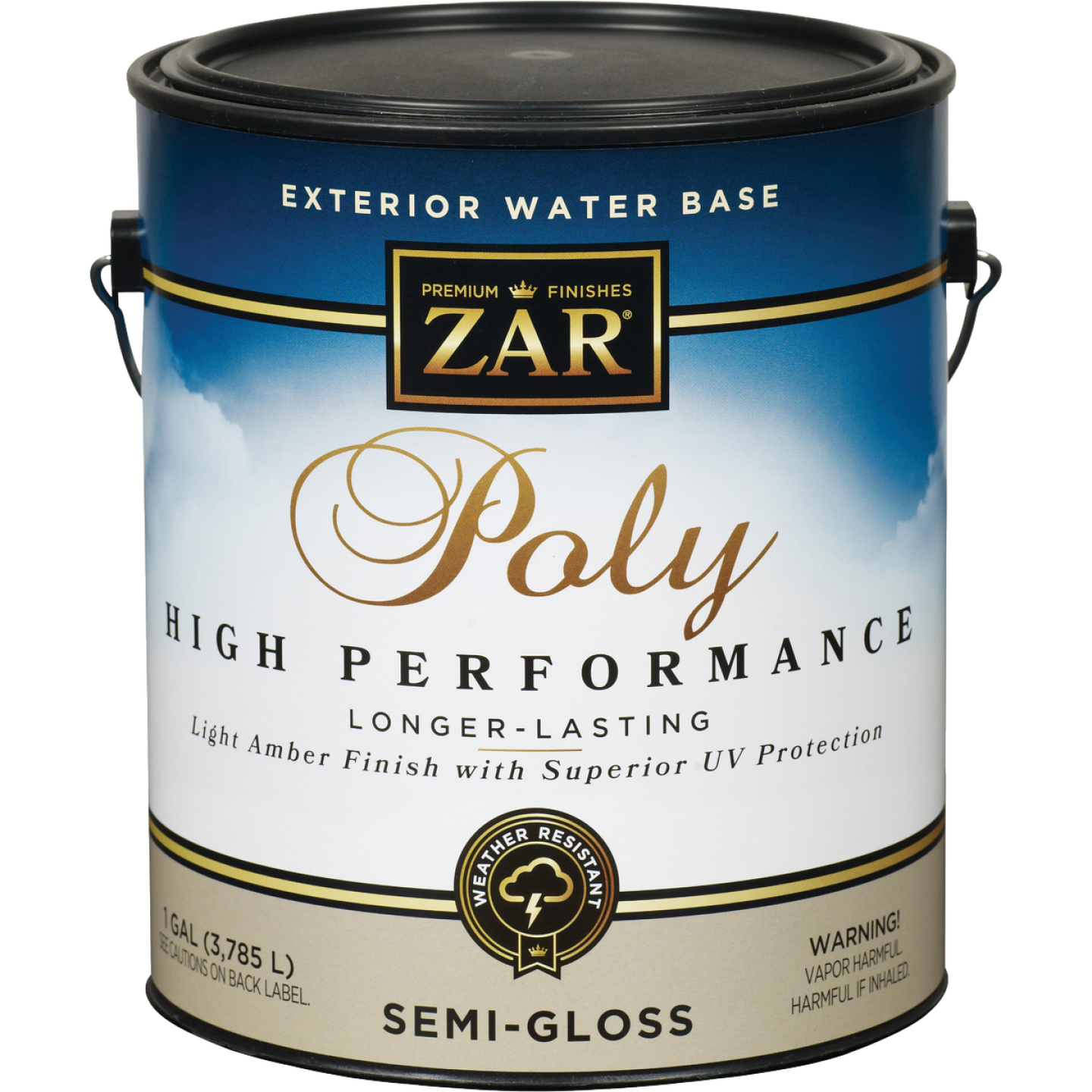 ZAR Semi-Gloss Clear Exterior Polyurethane, 1 Gal. Image 1
