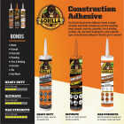 Gorilla 9 Oz. Heavy Duty Ultimate Construction Adhesive Image 4