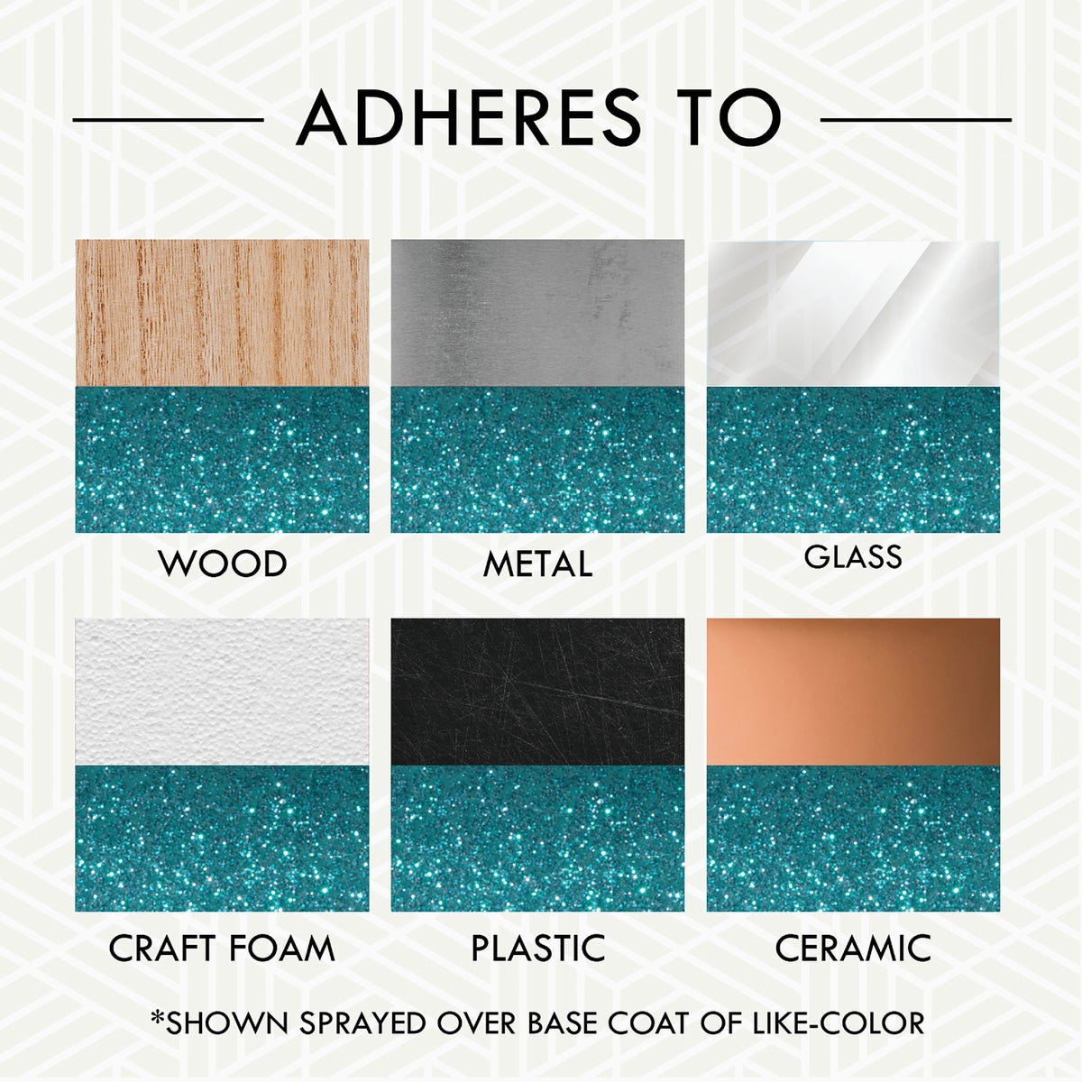 Rust-Oleum 10.25 Oz. Turquoise Glitter Spray Paint Image 3