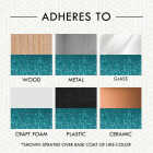 Rust-Oleum 10.25 Oz. Turquoise Glitter Spray Paint Image 3