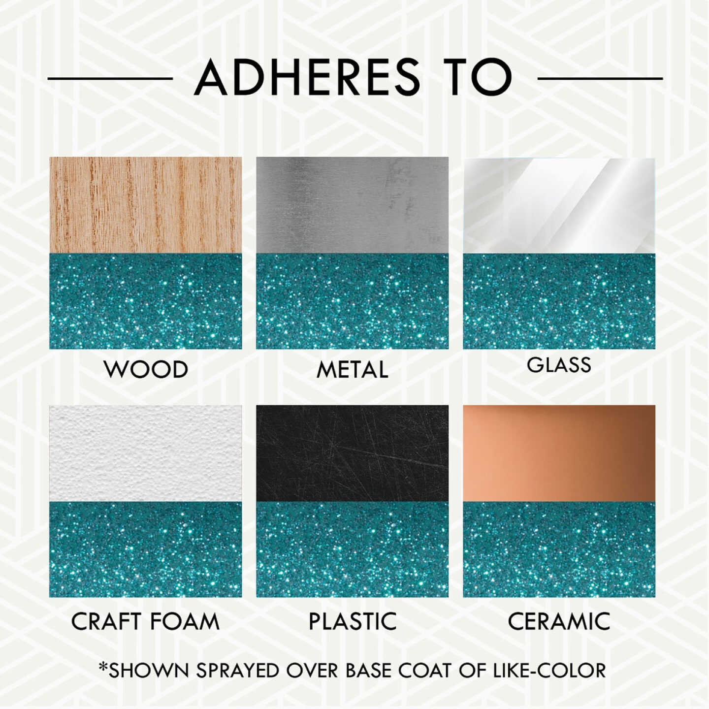 Rust-Oleum 10.25 Oz. Turquoise Glitter Spray Paint Image 3