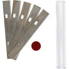 Warner 4 In. Replacement Scraper Blade (5-Pack) Image 3