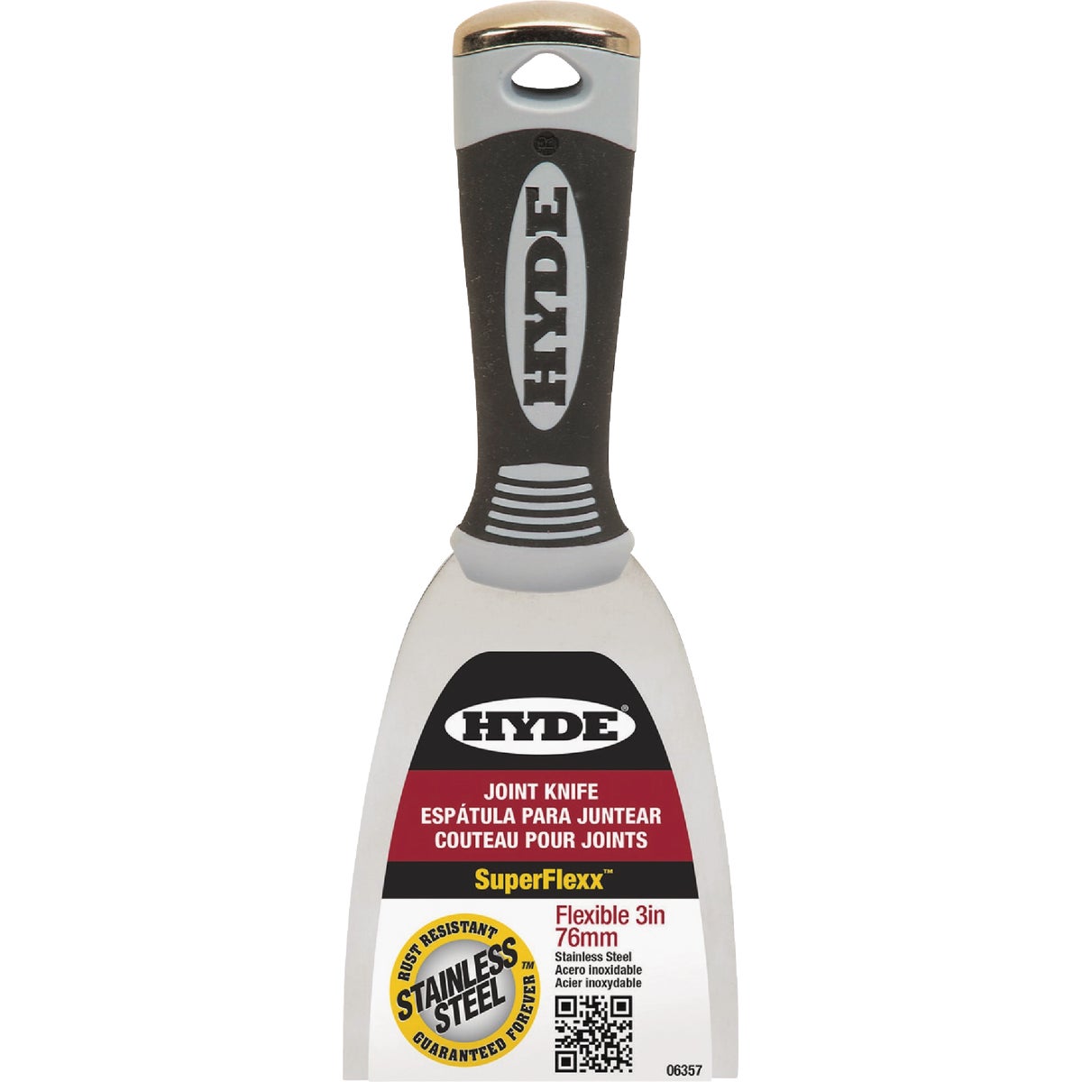 Hyde 3 In.  SuperFlexx Stainless Steel Joint Knives