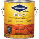 Wolman F&P Transparent Wood Finish And Preservative, Redwood, 1 Gal. Image 2