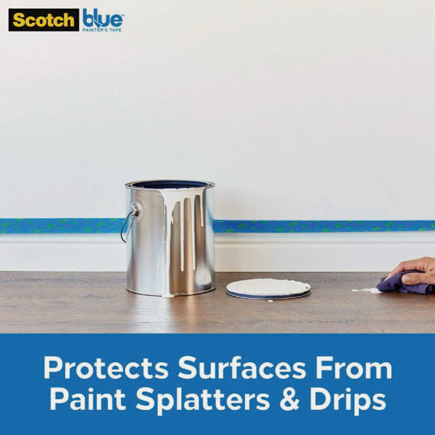 ScotchBlue Tape + Plastic with Dispenser Image 6