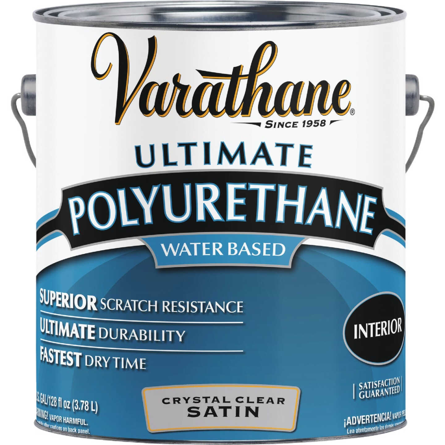 Varathane Satin No Odor Water Based Interior Polyurethane, 1 Gal. Image 2