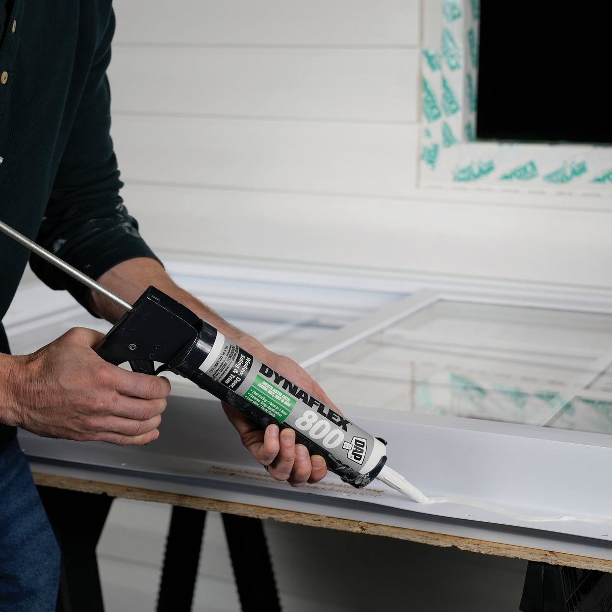 DAP Dynaflex 800 10.1 Oz. Advanced Window, Door, Siding, & Trim Polymer Sealant - Clay Image 3