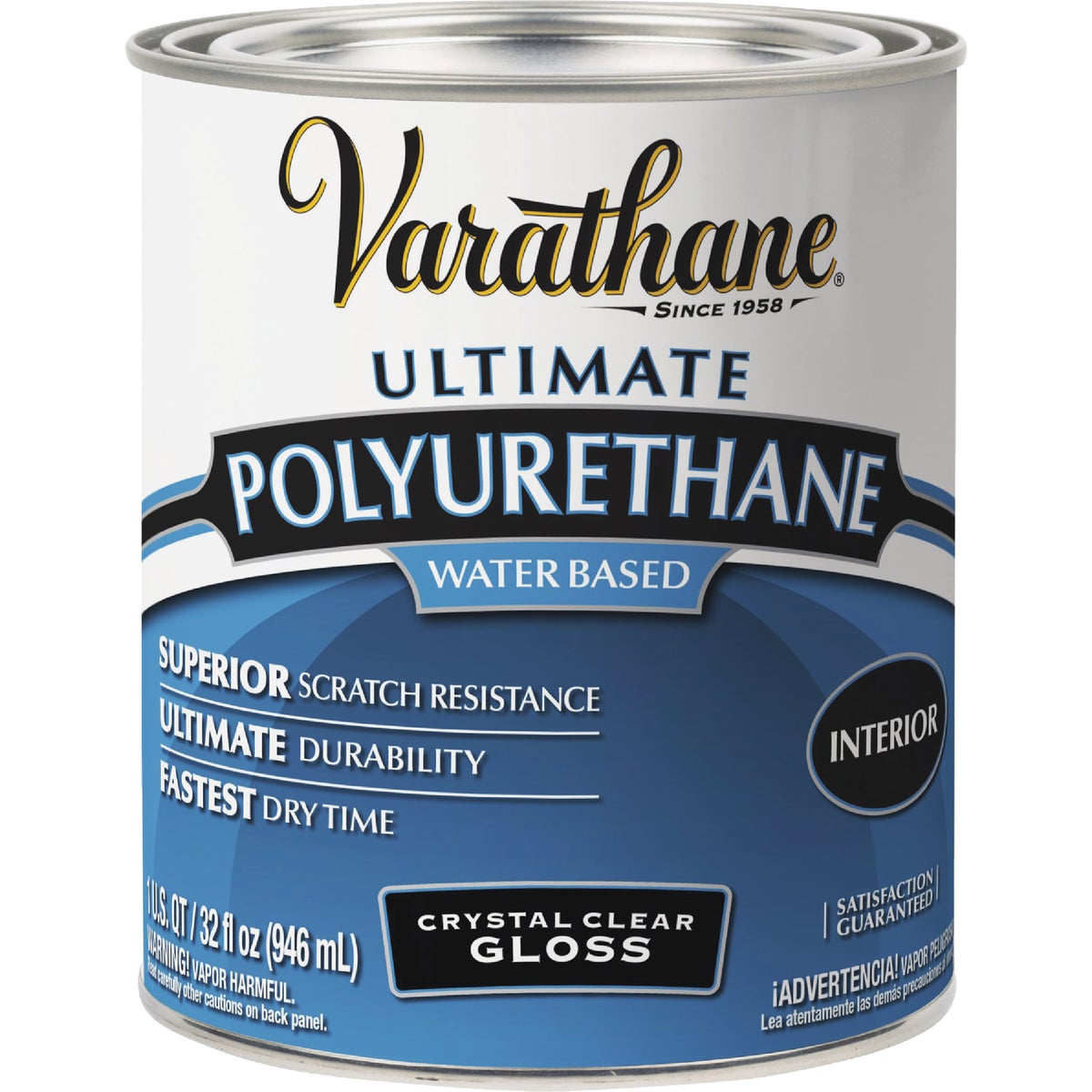 Varathane Gloss No Odor Water Based Interior Polyurethane, 1 Qt. Image 3