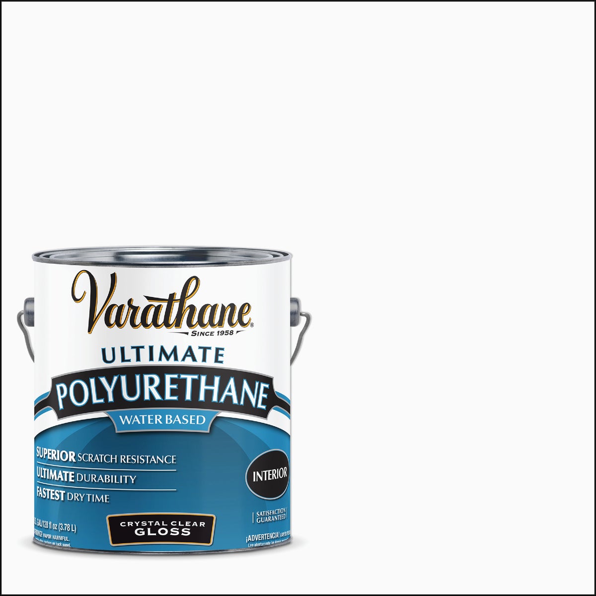 Varathane Gloss No Odor Water Based Interior Polyurethane, 1 Gal.
