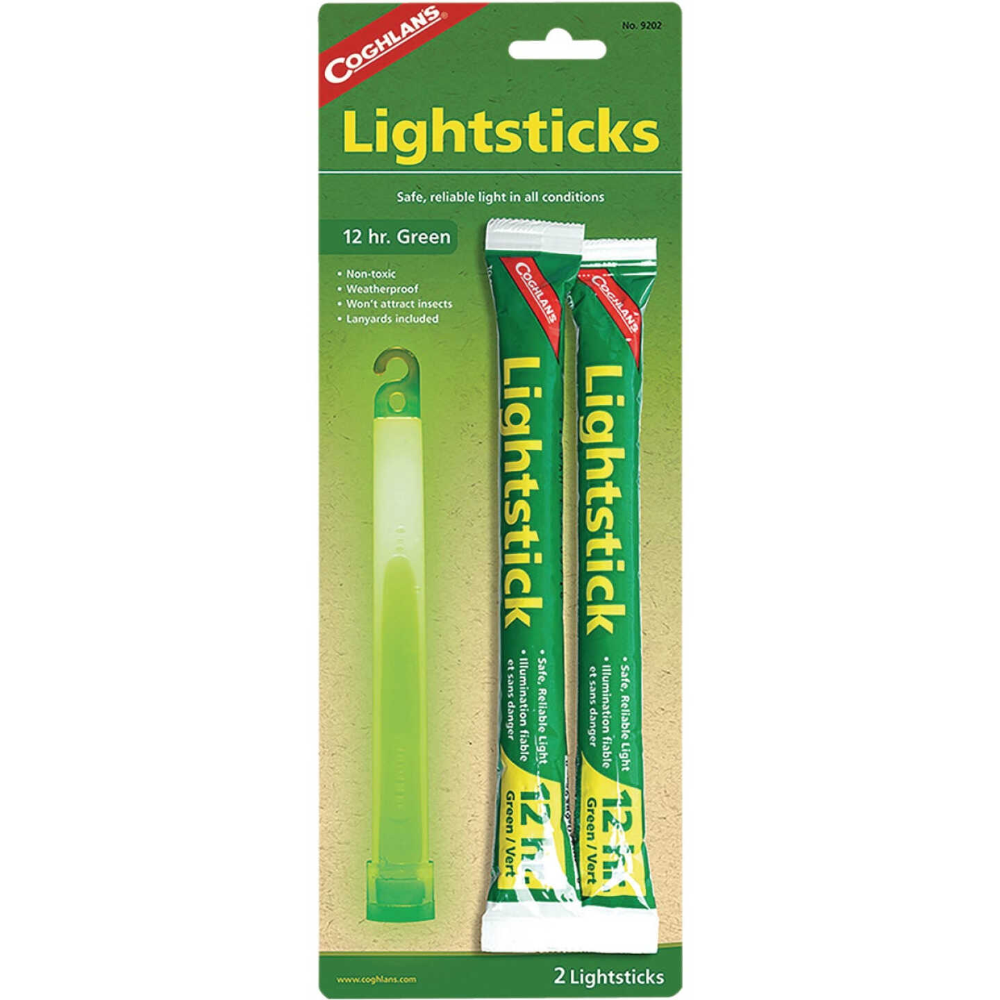 Coghlans Green Lightsticks (2-Pack) Image 1