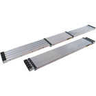 MetalTech 8 Ft. to 13 Ft. Aluminum Telescopic Work Scaffold Plank Image 1