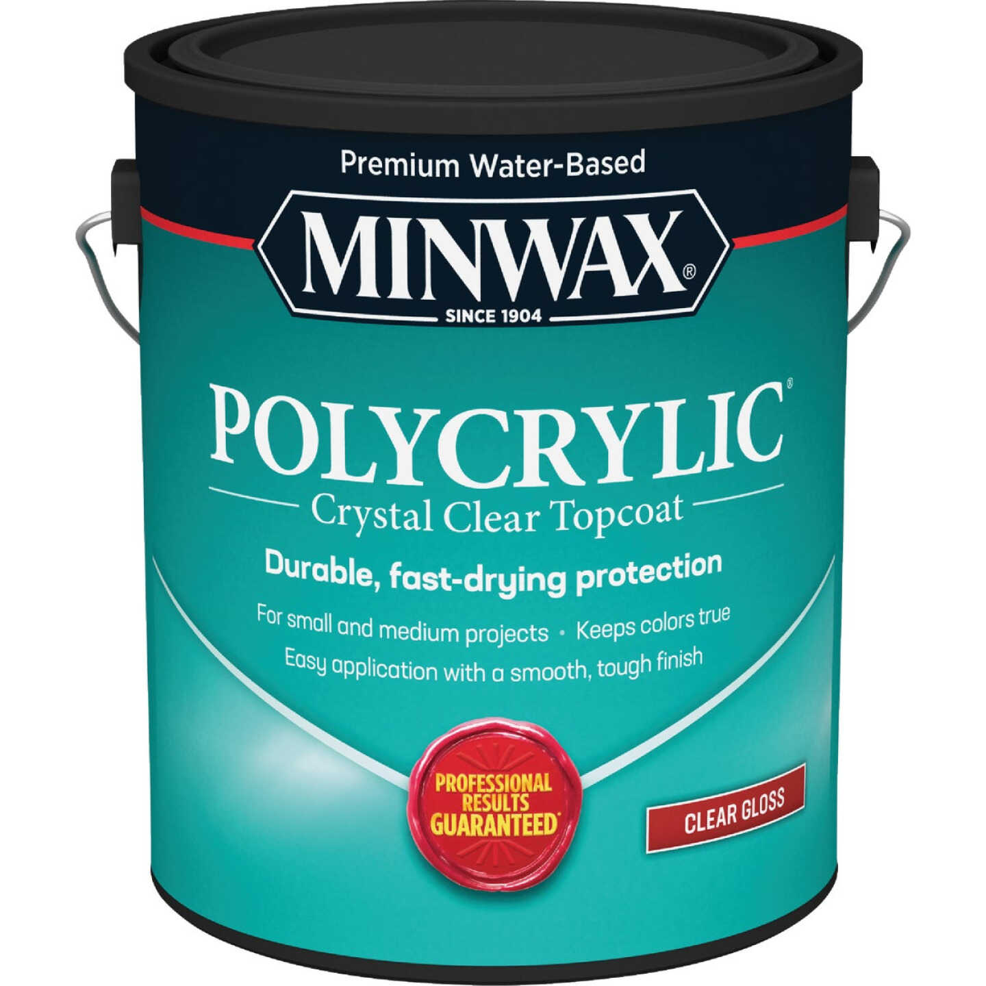 Minwax Polycrylic 1 Gal. Gloss Water Based Protective Finish Image 1