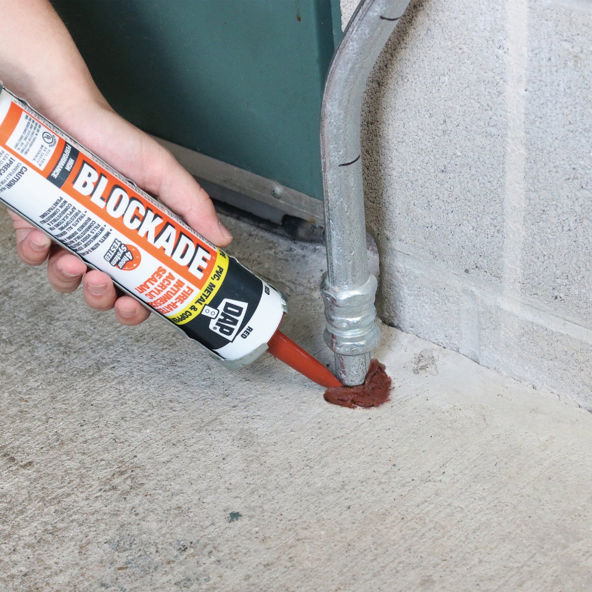 Dap Blockade 10.1 Oz. Fire-Rated Intumescent Sealant, Red Image 6