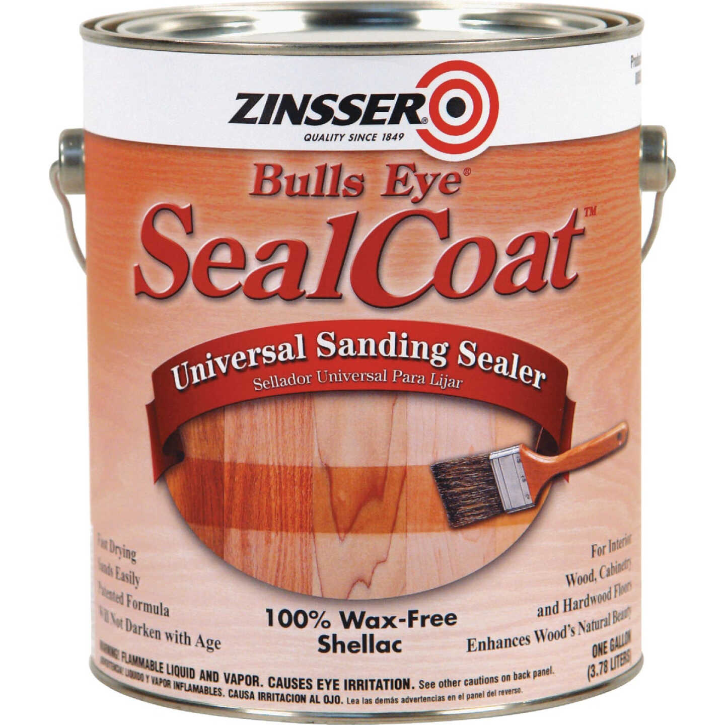 Zinsser Bulls Eye SealCoat Sanding Sealer, 1 Gal. Image 2