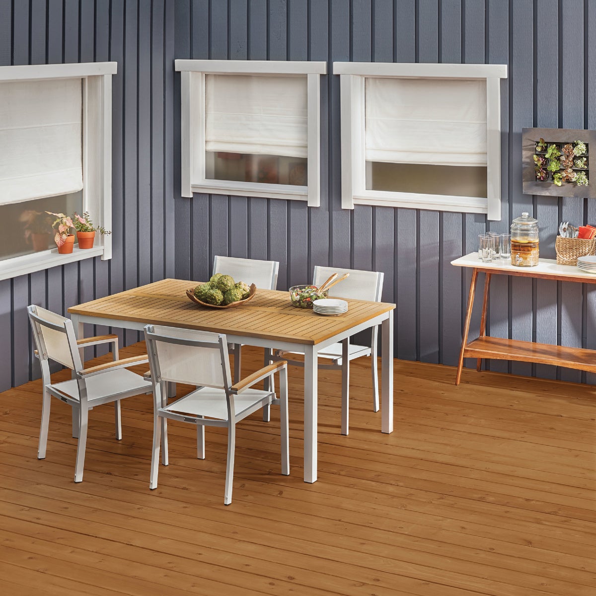 Valspar Semi Transparent Deck Stain, Cedar Natural Tone, 1 Gal. Image 3