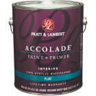 Pratt & Lambert Accolade 100% Acrylic Paint & Primer Flat Interior Wall Paint, Designer White, 1 Gal Image 2