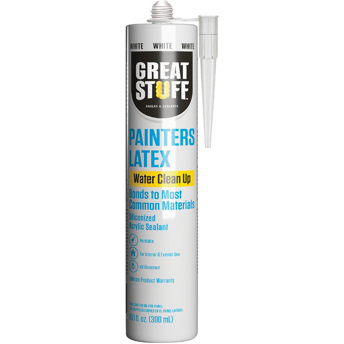 Great Stuff 10.1 Oz. White Painters Latex Siliconized Acrylic Caulk