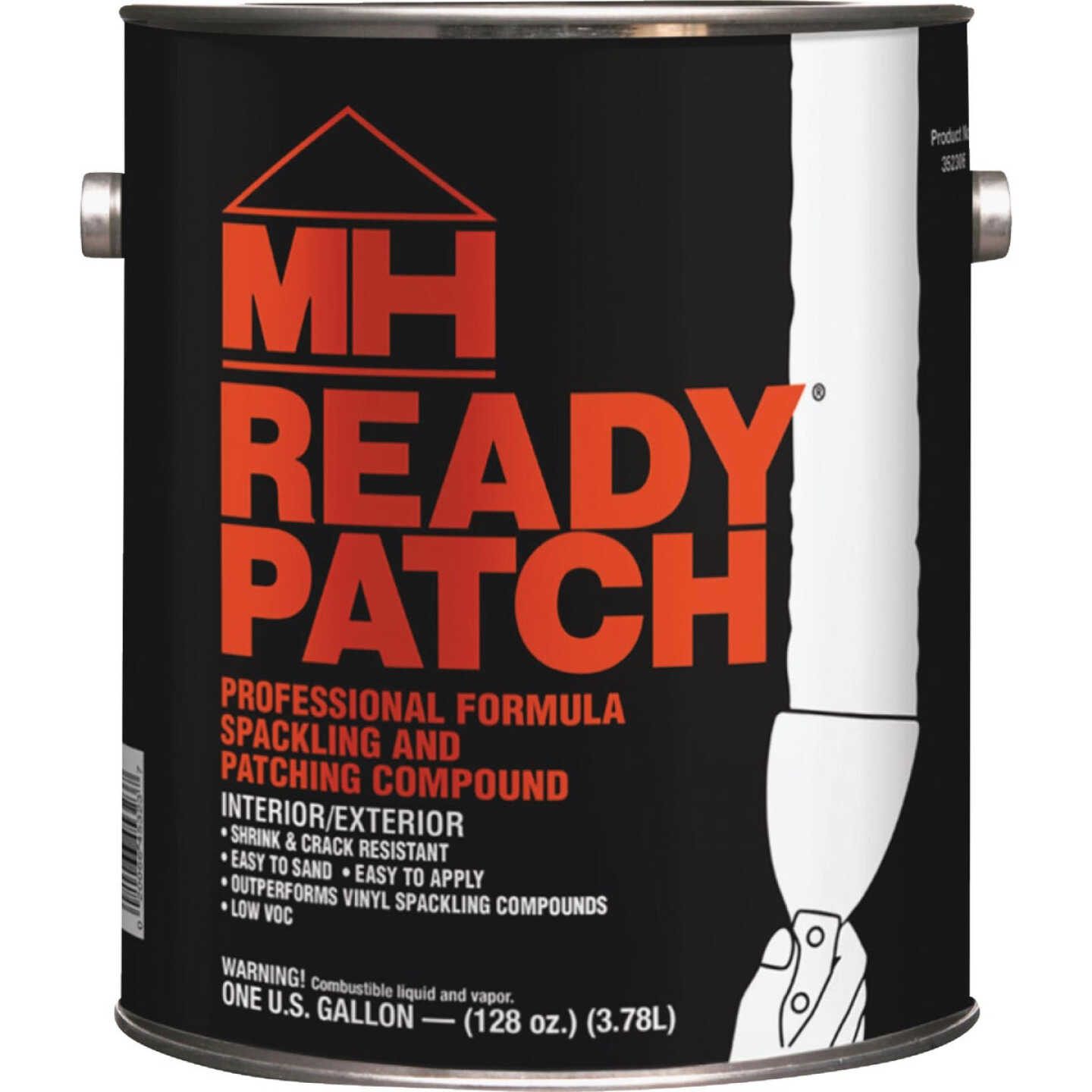 Zinsser Ready Patch 1 Gal. Off-White Professional Spackling & Patching Compound, Low VOC Image 2