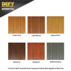 Defy Essential Semi-Transparent Wood Stain, Natural Pine, 1 Gal. Image 2