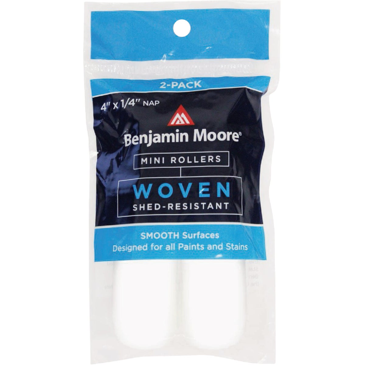 Benjamin Moore 4 In. x 1/4 In. Woven Mini Cover (2-Pack) Image 1
