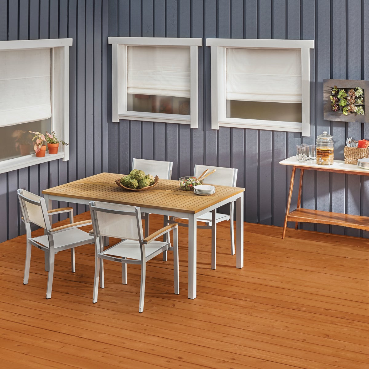 Valspar Semi Transparent Deck Stain, Redwood, 1 Gal. Image 3