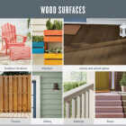 Valspar Semi Transparent Deck Stain, Redwood, 1 Gal. Image 6