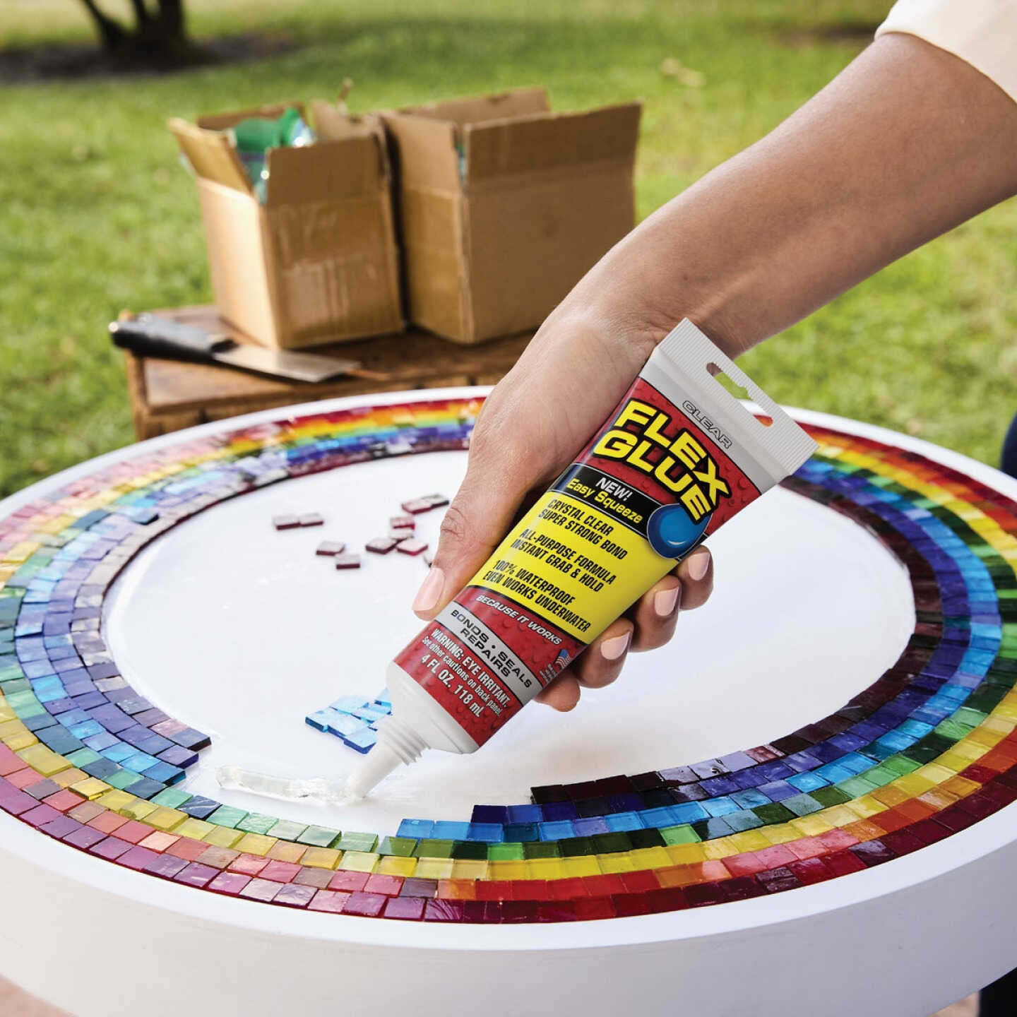 Flex Glue 4 Oz. Clear Multi-Purpose Adhesive Image 2