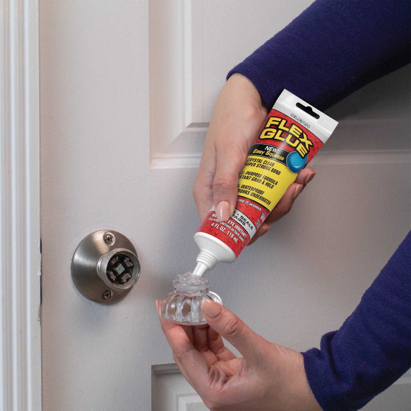 Flex Glue 4 Oz. Clear Multi-Purpose Adhesive Image 3