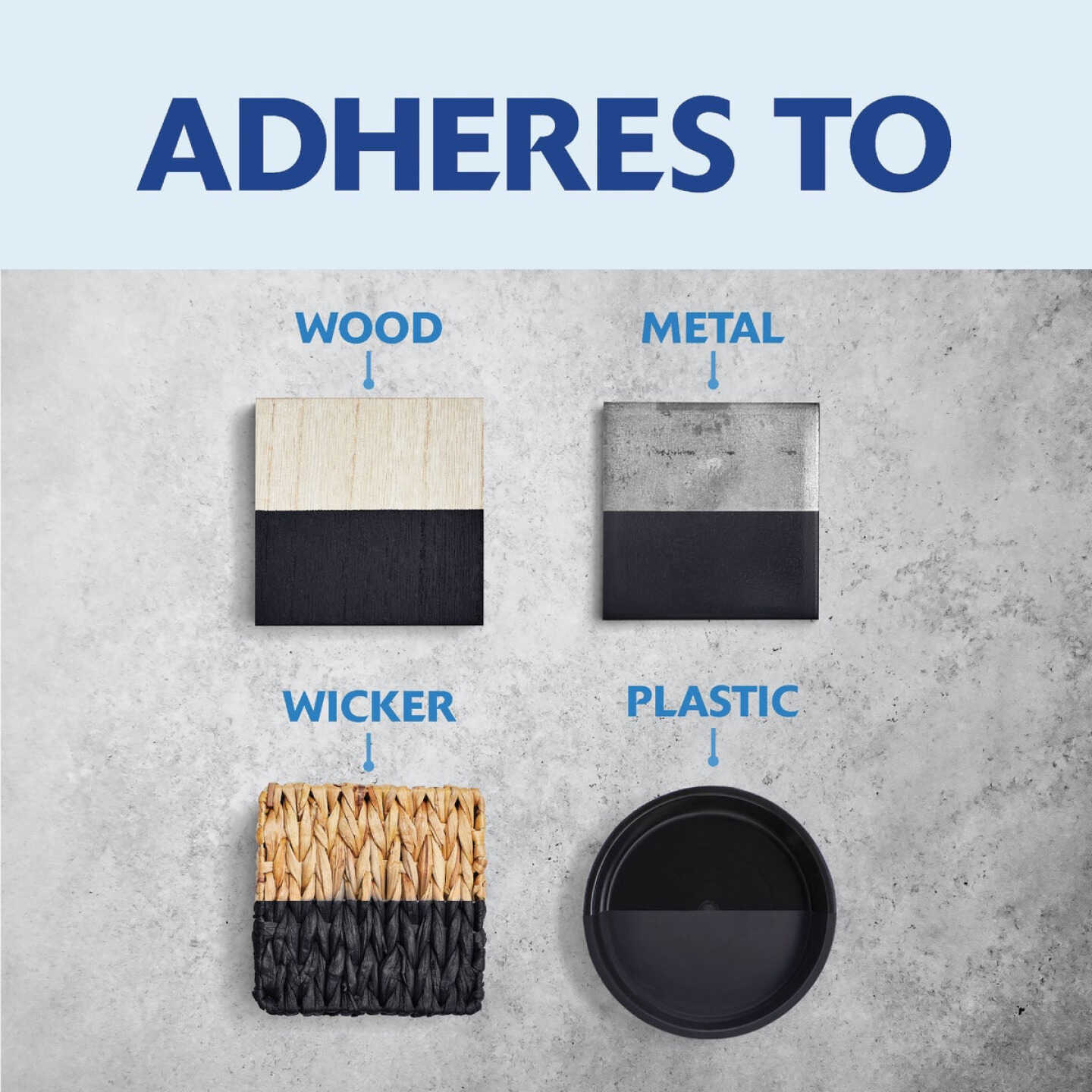 Rust-Oleum Painter's Touch 2X Ultra Cover Premium Latex Paint, Flat Black, 1 Qt. Image 5