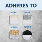 Rust-Oleum Painter's Touch 2X Ultra Cover Premium Latex Paint, Flat White, 1/2 Pt. Image 5