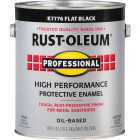Rust-Oleum Professional Oil-Based Flat VOC Formula Rust Control Enamel, Black, 1 Gal. Image 6