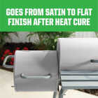 Rust-Oleum Silver Flat 12 Oz. High Heat Spray Paint Image 3