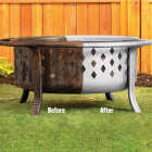 Rust-Oleum Silver Flat 12 Oz. High Heat Spray Paint Image 5