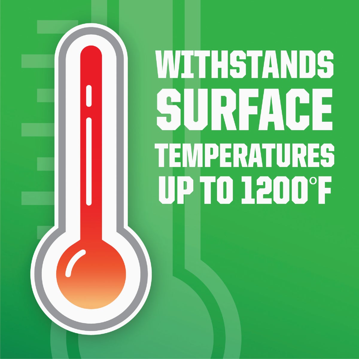 Rust-Oleum Silver Flat 12 Oz. High Heat Spray Paint Image 2