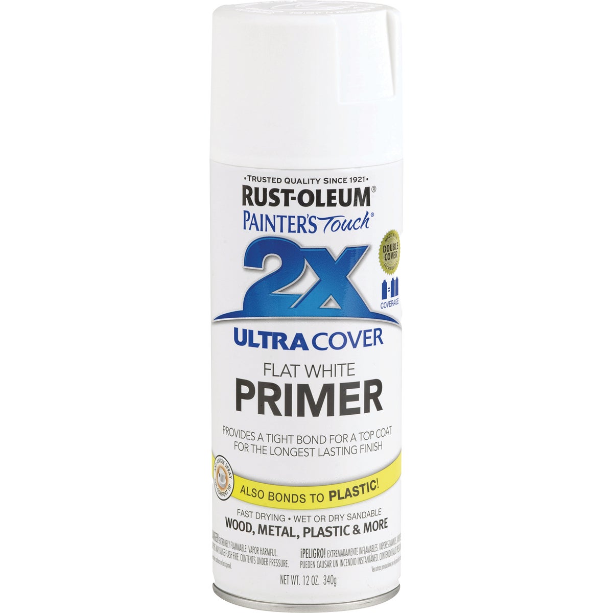 Rust-Oleum Painter's Touch 2X Ultra Cover White Spray Paint Primer Image 8