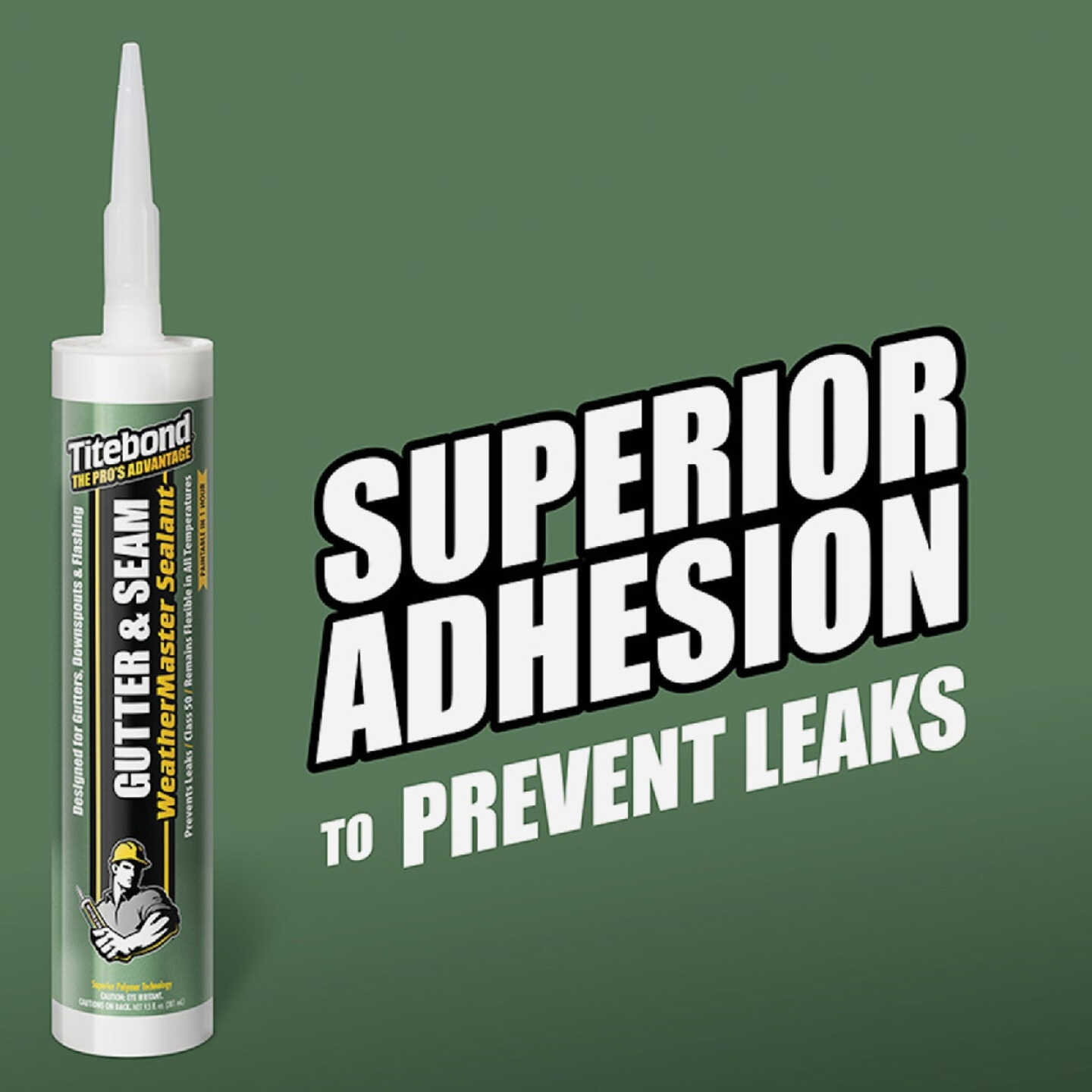 Titebond 9.5 Oz. WeatherMaster Gutter & Seam Sealant Image 5