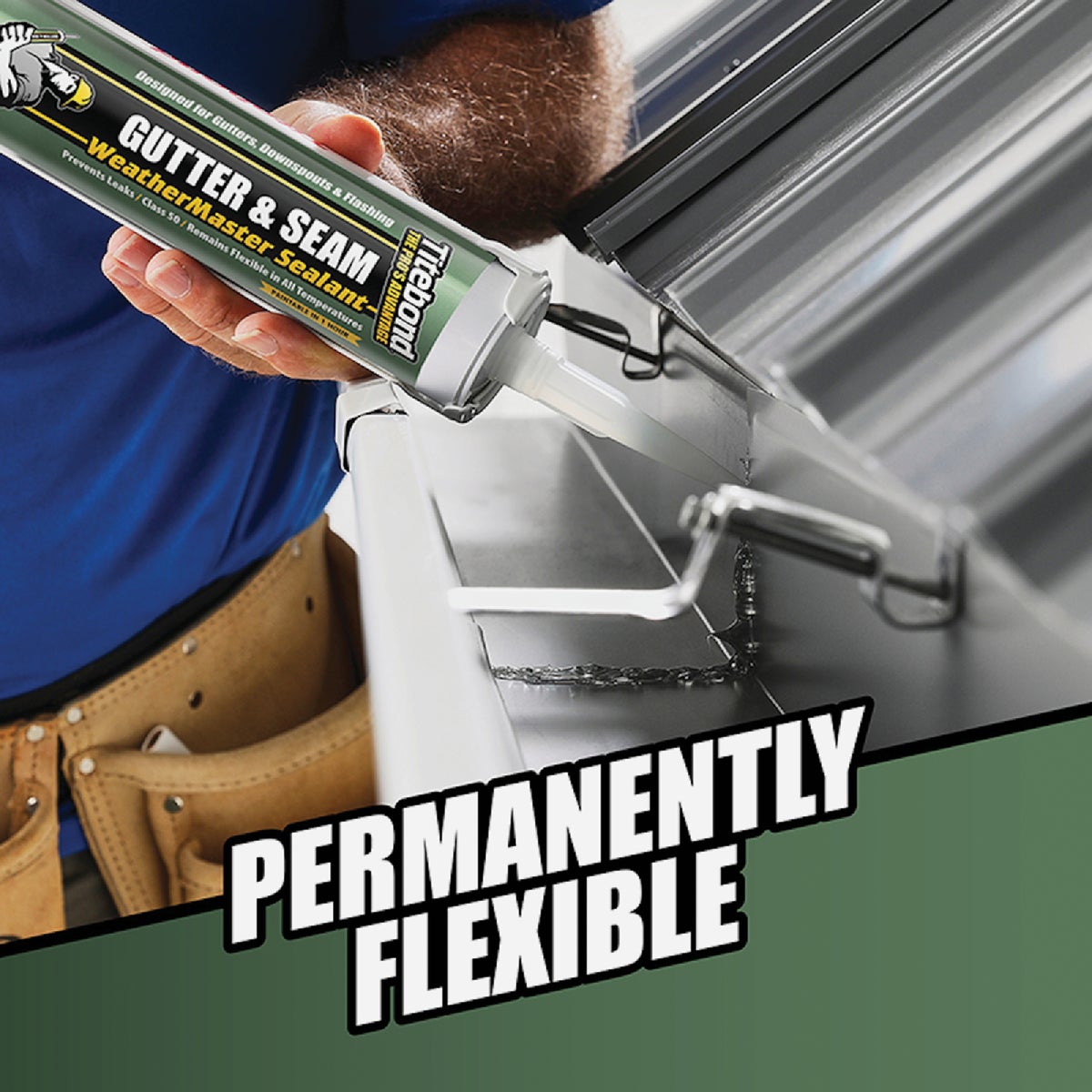 Titebond 9.5 Oz. WeatherMaster Gutter & Seam Sealant Image 3