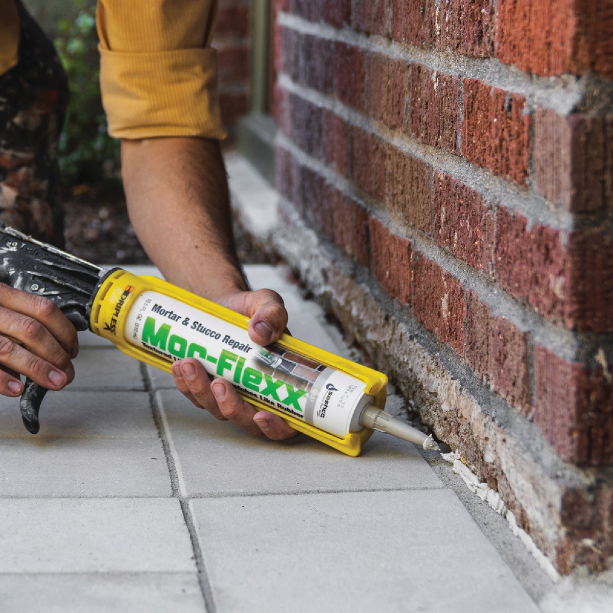 Sashco Mor-Flexx Concrete Beige Cartridge Mortar Sealant Image 6