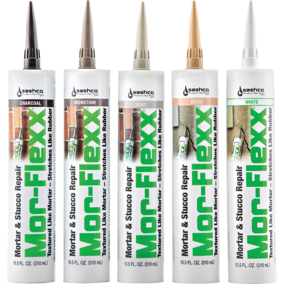 Sashco Mor-Flexx Concrete Beige Cartridge Mortar Sealant Image 7