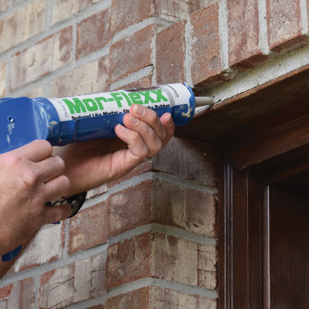 Sashco Mor-Flexx Gray Cartridge Mortar Sealant Image 3