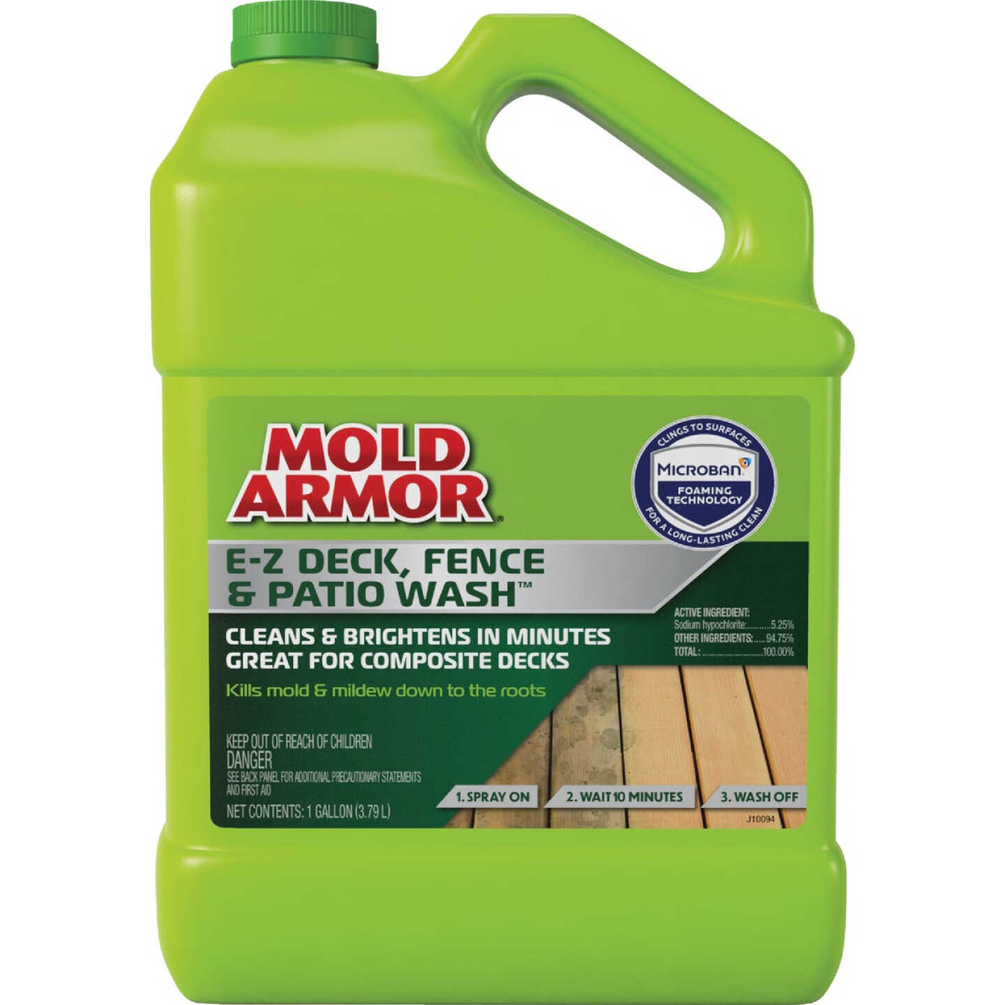 Mold Armor E-Z Deck, Fence & Patio Wash with Microban, 1 Gal. Image 1