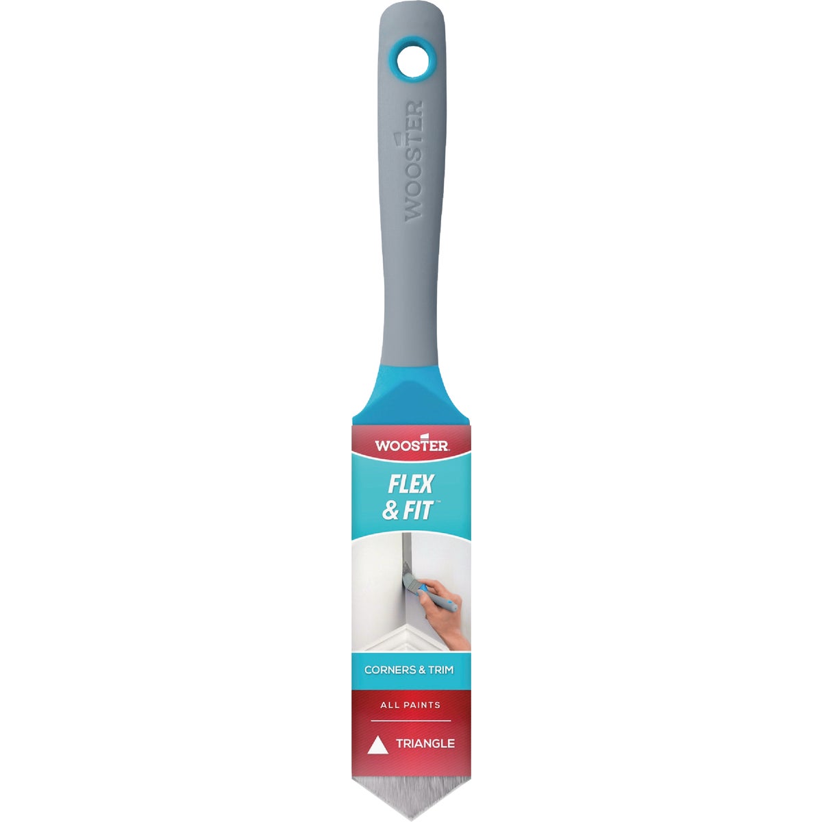 Wooster Flex & Fit Triangle Bristle Paint Brush Image 1